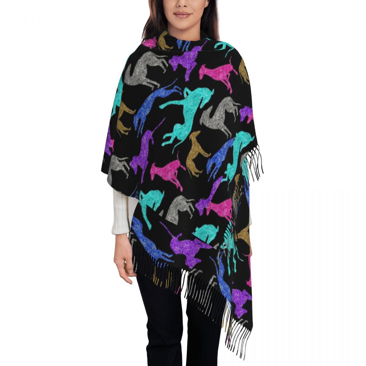 Greyt السلوقي كومبو وشاح شالات - مراجعة Pashmina Wrap Large وسعره