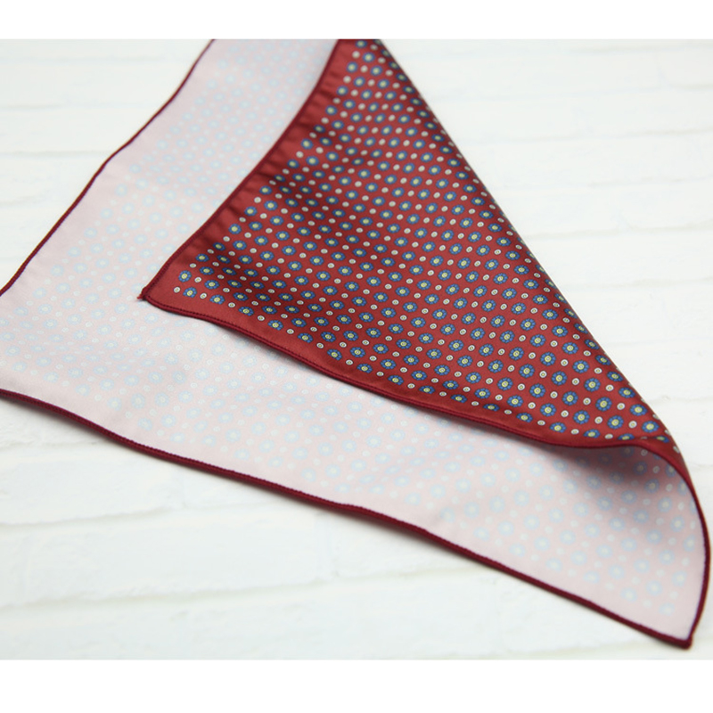 منديل جيب حريري كبير الحجم للر - مراجعة Pocket Square Set وسعره