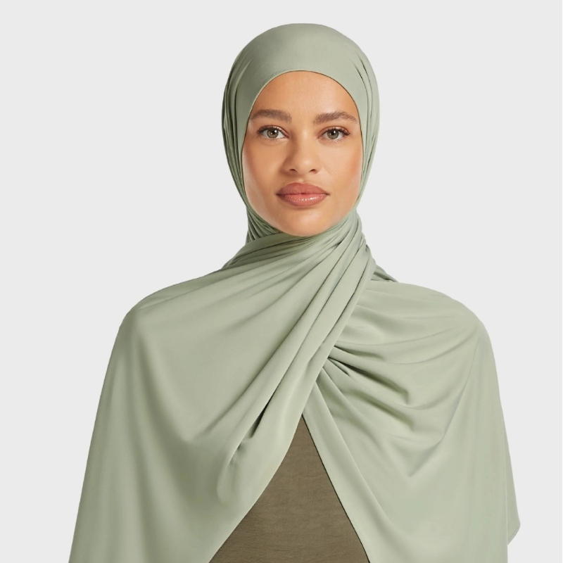 D9 حجاب سائل فاخر من الجيرسي،  - مراجعة Head Wrap Turban وسعره