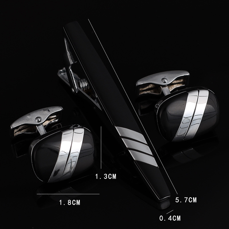 رجل العلاقات كليب أزرار أكمام  - مراجعة Tie Bar Set Gift وسعره