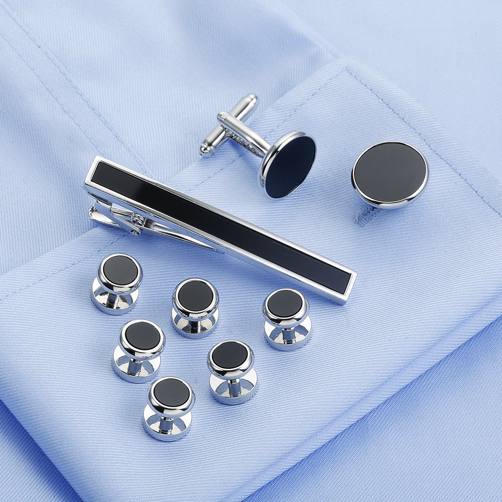 VAGULA 9 قطعة التعادل بار الكف - مراجعة Tie Bar Set Gift وسعره