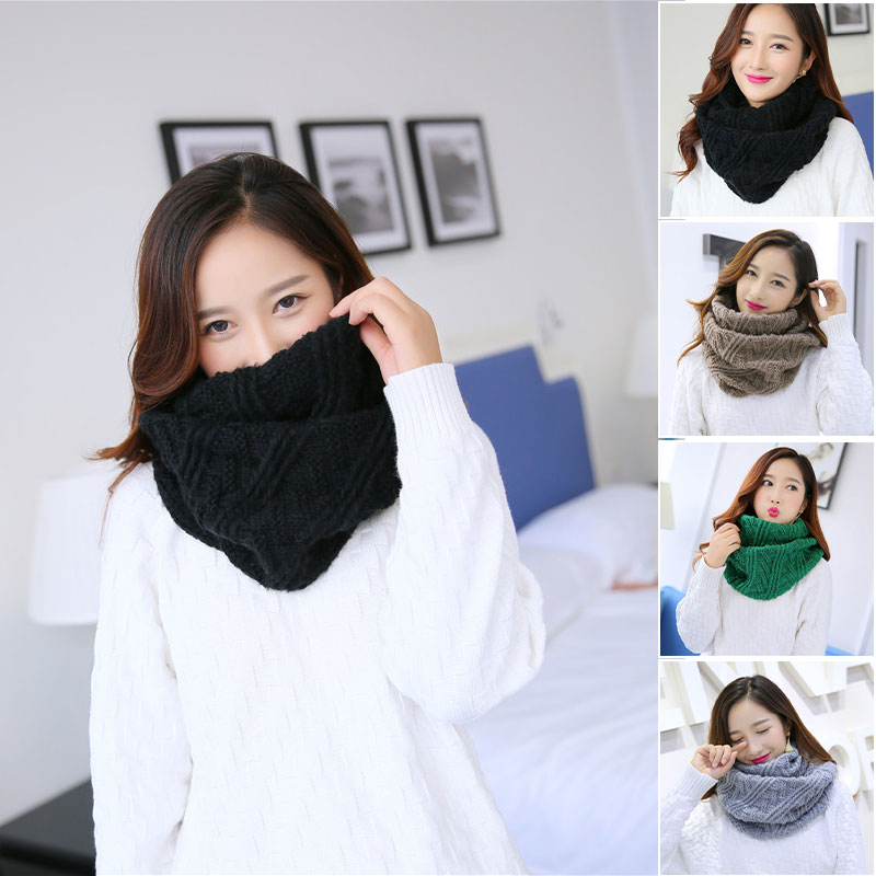 للجنسين الشتاء لينة مكتنزة متم - مراجعة Infinity Scarf Knit وسعره