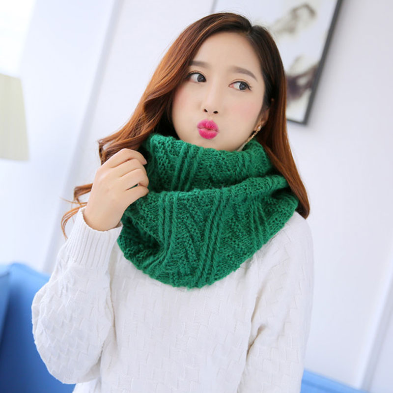 للجنسين الشتاء لينة مكتنزة متم - مراجعة Infinity Scarf Knit وسعره